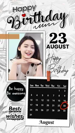 HBD 23 AUGUST 2025