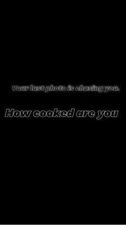 I think I’m cooked