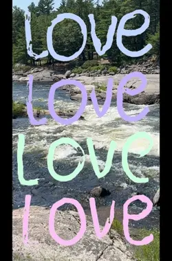 LOVE text animatio