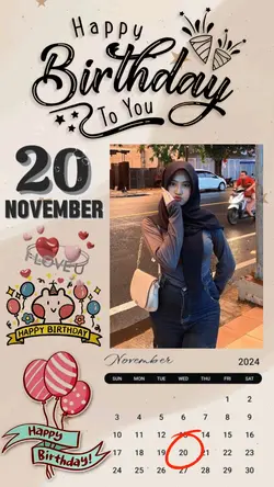 20 November Brithday