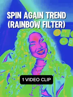 rainbow filter trend