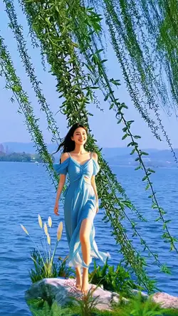 Lakeside scenery