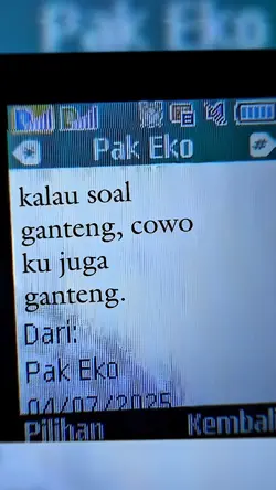 kalau soal ganteng 