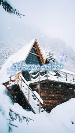 Welcome winter