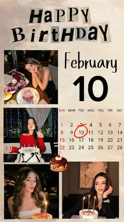 HBD 10 FEBRUARY
