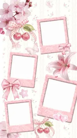4 pink frame