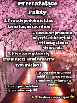 Przerażające fakty 😬