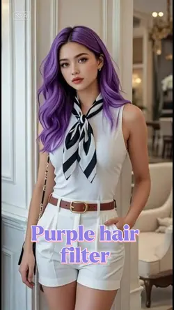 Purple hair filter 
