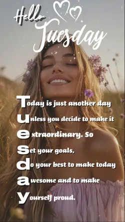 Hello Tuesday 