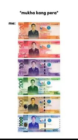 mukha kang pera

