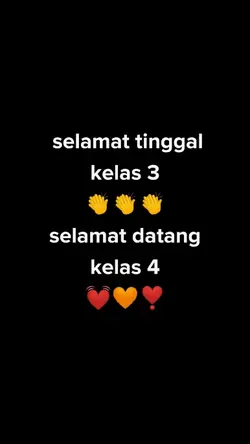 slamat tinggal kls 3