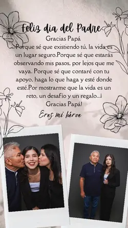 Feliz día del padre