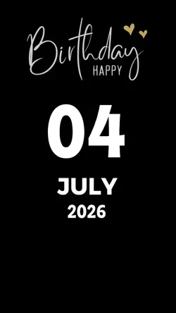 HBD 04 July 2026