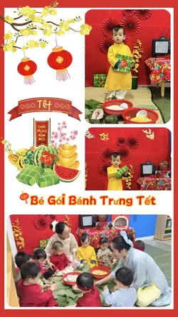 Mấu tết cho bé 