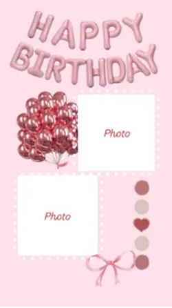 Birthday template