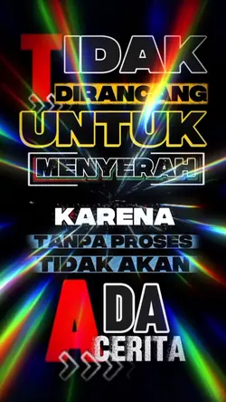 tidak menyerah