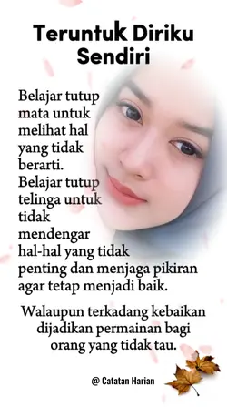 belajar tutup mata