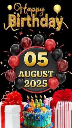 Birthday 5 August 