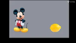 MICKEY EATS A LEMON 