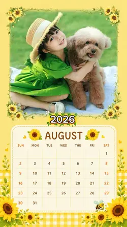 8月 [Aug Calendar]