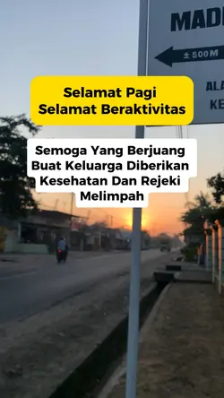 Selamat pagi 