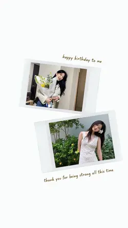happy b'day to me