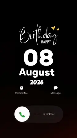 Hbd 08 August 2026