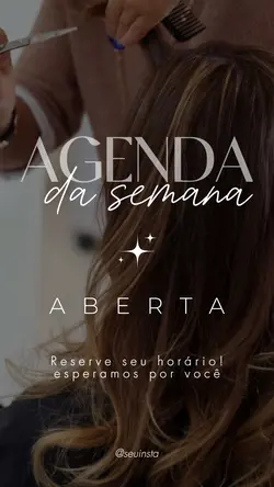 agenda da semana