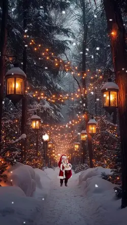 Xmas santa card