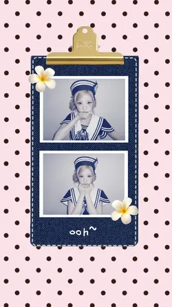 pink navy template
