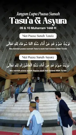 Puasa Tasua & Asyura