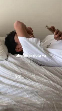 aku tidur dulu ya