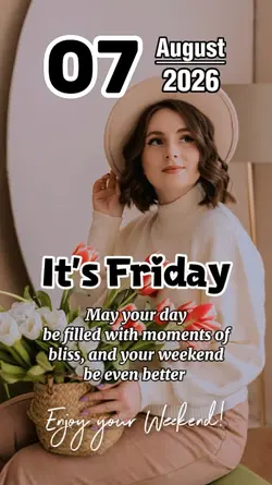 It's Friday