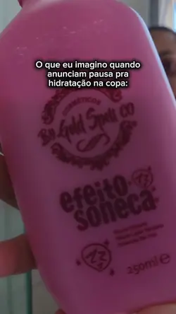 pausa pra hidratação