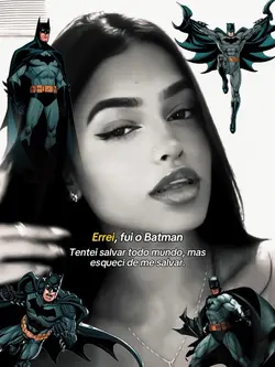 Errei, fui o Batman 