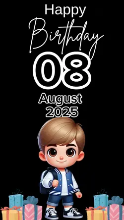 HBD My Son 08 August