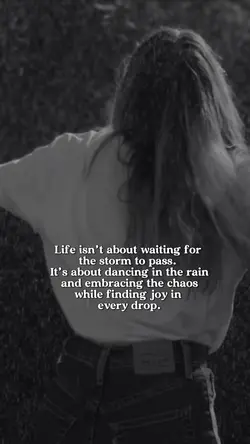 Dancing in the rain