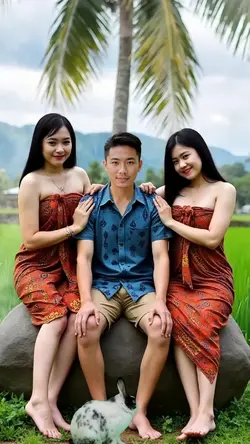 With Gadis Desa