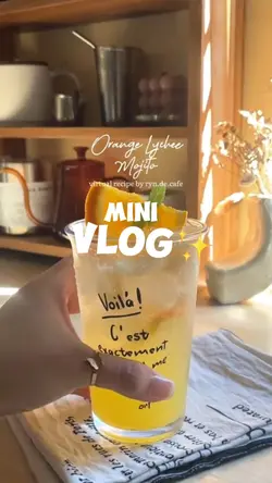 Mini vlog drink