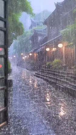 Ghép Cảnh Mưa