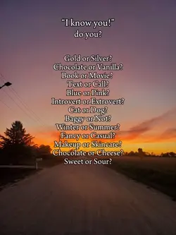 I know you