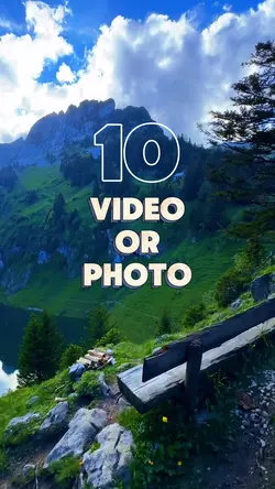 10 video or photo 