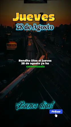 Jueves 28 de Agosto 