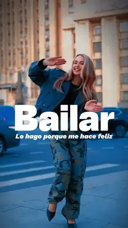 Bailar me hace feliz
