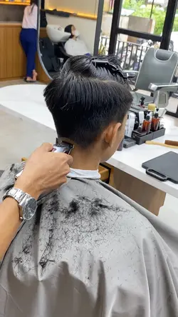 Cinematic barber cut