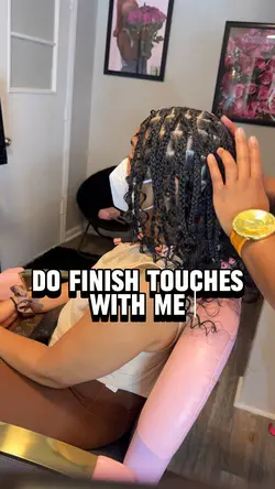 😍😍🤏🏾 finish touches 