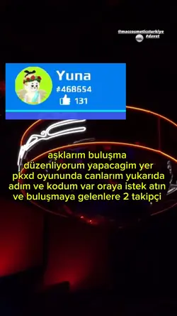 buluşma düzenliyorum