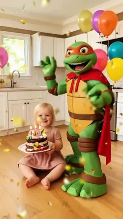 birthday ninja turtl