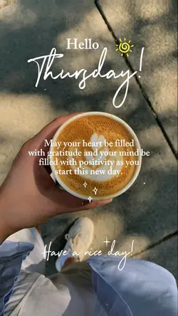 Hello Thursday 🌼