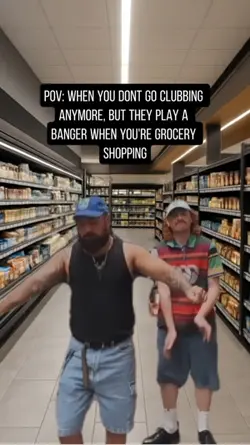 Grocery dancing 